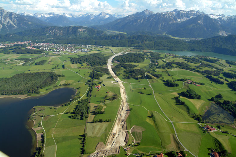 Motorway construction