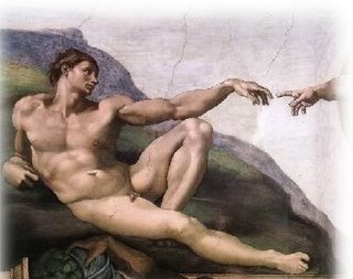 Adam from the Creation of Adam on the Sistine Chapel Ceiling