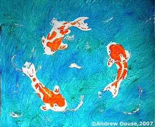 Circle of Koi by IAG Artist, Andrew Douse