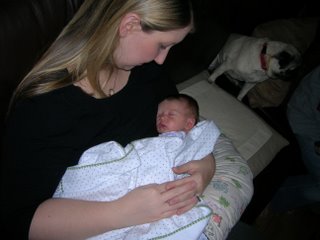 Kendra and baby Sloan
