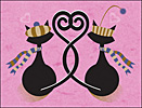 Valentine Kitty Greeting Card