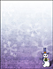Snowman Letterhead
