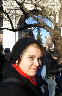 Hannah at Washington Square Park