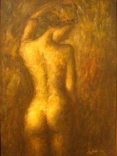 Desnudo Mujer (0,50 x 0,35)- Hebert Sanchez
