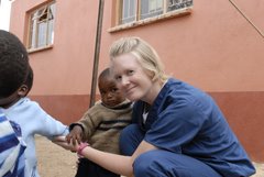 Lori at Madosa care point Clinic in Swaziland