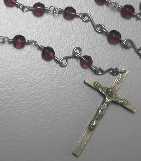 Wire Wrapped Rosary