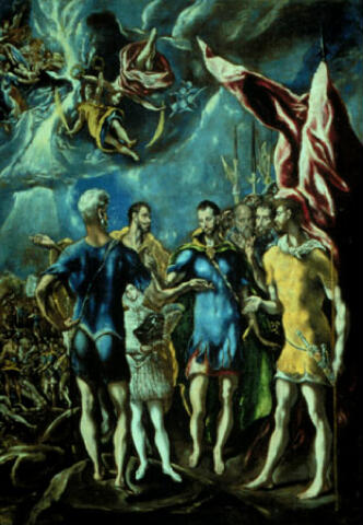 El martirio de San Mauricio de El Greco