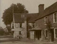 Clayton Arms, when named the White Hart, c 1910