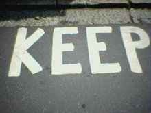 keep clear