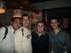 con David, Abelet y Xoume