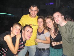 con Emi, Sergio, Carmeta, Ali y Charlie