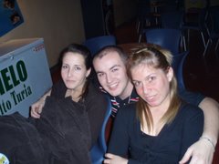 con Olga y Vane