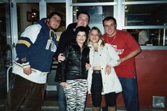 con Albero, Charlie, Esther y Rosa