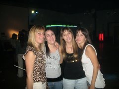 Vane, María, Judit y Olga