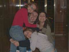 momento amor con mis Tres Cerdillas