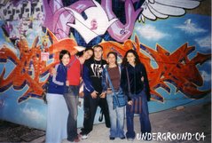 con Elvi, Mora, Reme y Helena en Graná