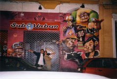 con Pako en el Sub Urban de Sevilla
