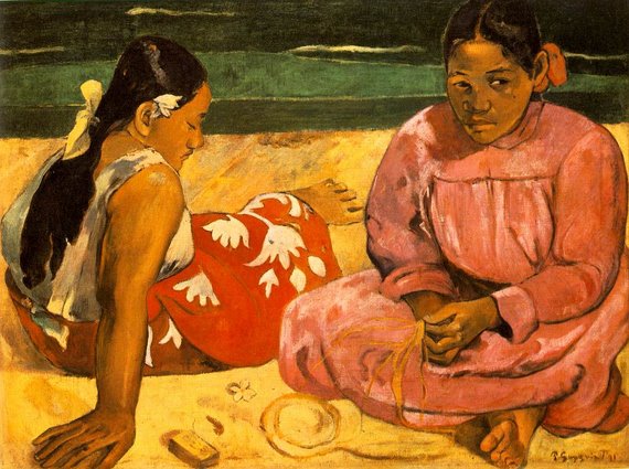 Paul Gauguin, Tahitian Women (On the Beach)