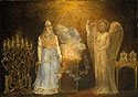William Blake, The Angel Gabriel appearing to Zacharias