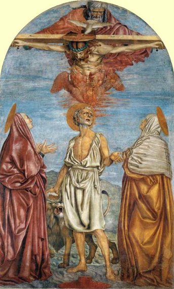 Andrea Del Castagno, Vision of St. Jerome