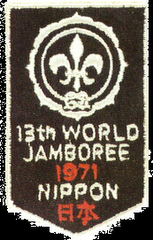 13o Jamboree Mundial Japon 1971
