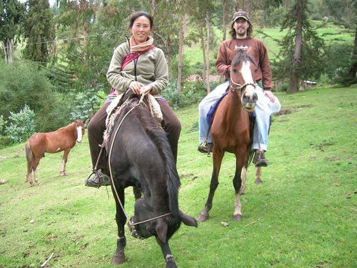 Horse riding (Cusco - Perú)