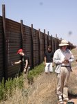 Martin malar pa mur mot Mexiko