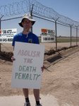 Jag vid avrättning av Robert Comer i Florence, Arizona den 22 maj