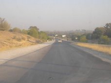 Francistown Road, heading towards Maun