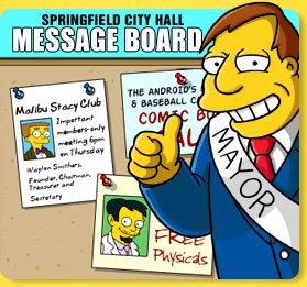 Vote For Me Springfield