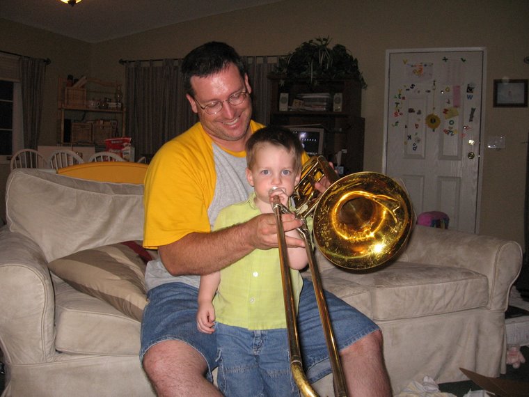 Giving a Trombone Lesson