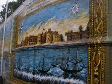 Mural on Lions Gate - Naval Dockyard