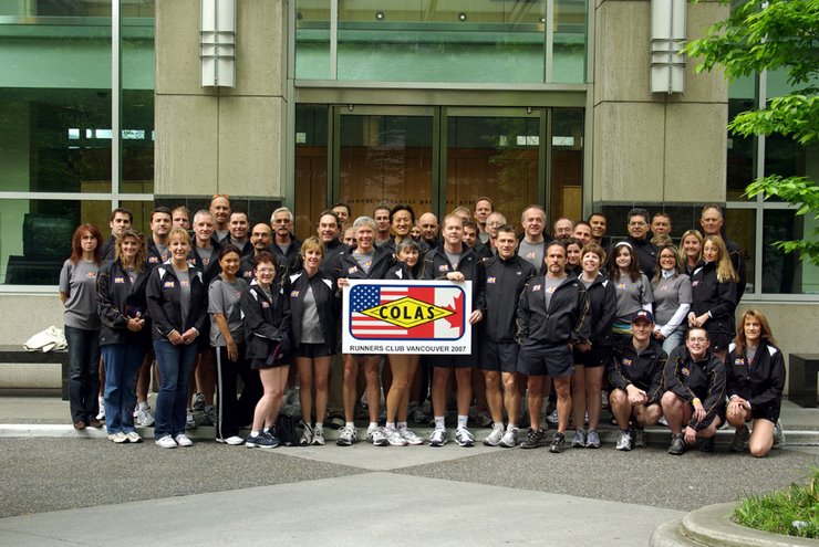 Colas Running Team Saturday Afternoon