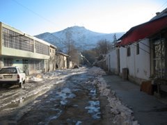 Typical street in Kabul
