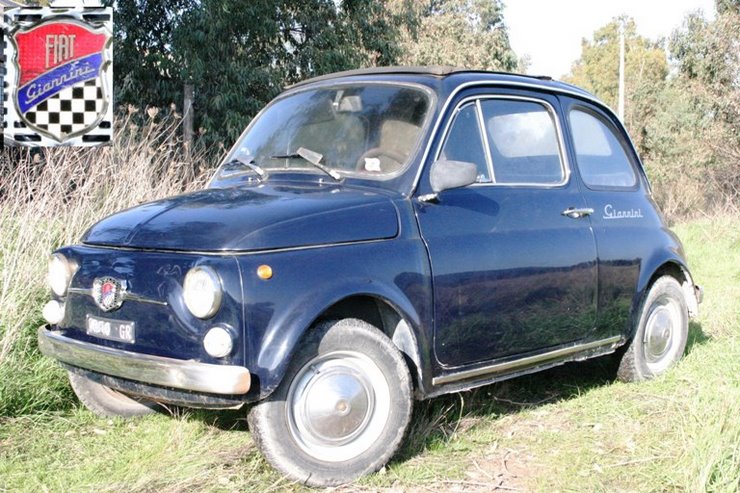 Fiat 500 Giannini Tv ASI