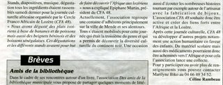 Article de Midi Libre oct. 2005