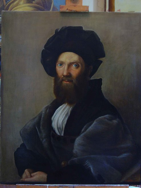 balthazar Castiglione , copié par Amal Dagher, Louvre