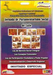 La federacion Participa en la Jornada de Parlamentarismo Social de Calle