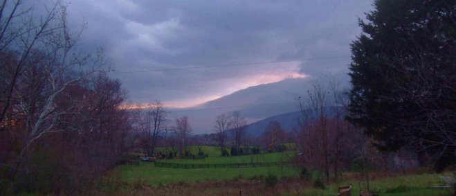 Autumn Storm on the Blue Ridge