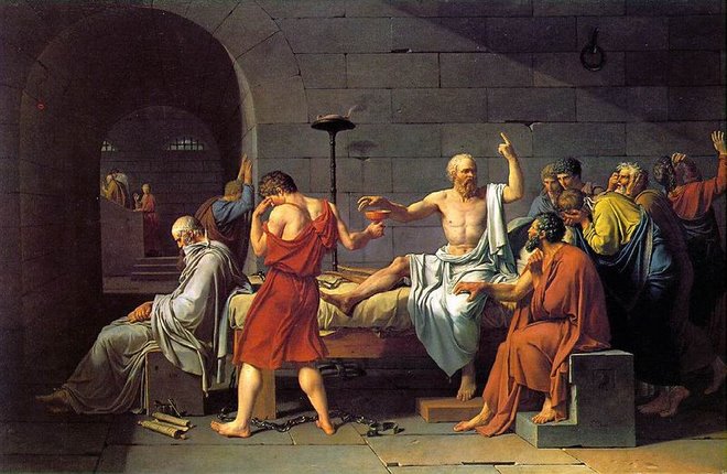 David - The Death of Socrates
