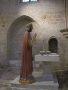 Crist de Montblanc resant a una escombra