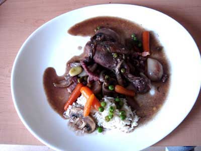 Fazendo um Coq au Vin
