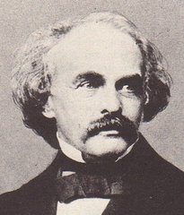 Un retrato del escritor Nathaniel Hawthorne