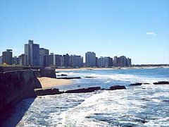 Vista panorámica de la ciudad de Miramar, en la Costa Atlántica