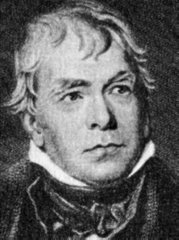 El escritor escocés Walter Scott (1771-1832) Fue el mentor de la novela histórica, siendo pionero