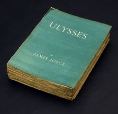 Portada de la primera edición del "Ulysses" de James Joyce