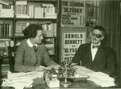 Sylvia Beach & James Joyce