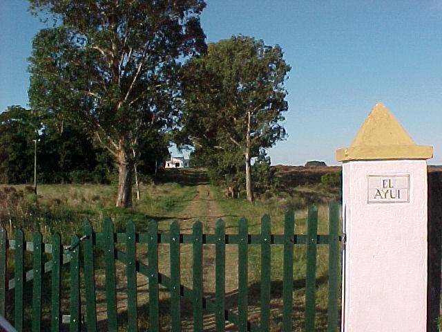 Farm entrance