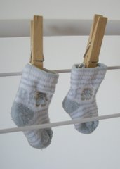 Small people needs clean socks too