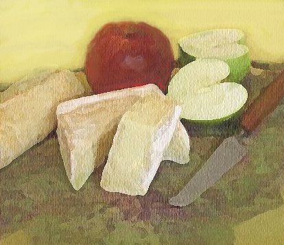 Cheese and Apples